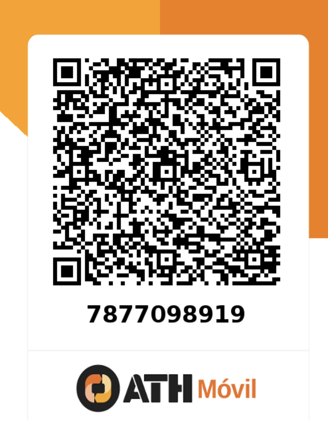 ATH Móvil QR code for The Bori Collective